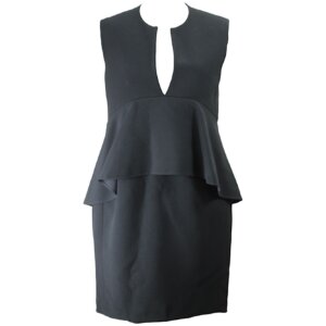 Black Fit Evening Dress