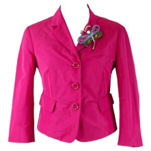 Fuchsia Fit Short Blazer - 40