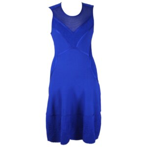 Cobalt A-Line Evening Dress - 40
