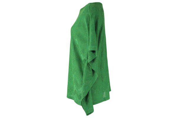 Green Chevron Pattern Top - XL - Image 2