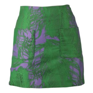 Palm Tree Mini Skirt - 34