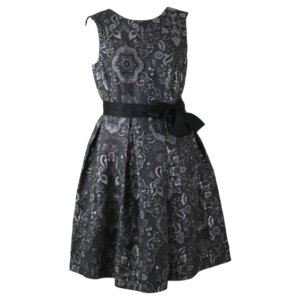 Evening Printed A-Line Dress - 38/40