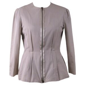 Light Grey Fit Blouse - 38