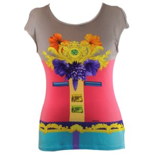Colorful Royal Bouquet Top - 36