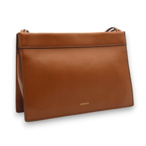 Camel Leather Shoulder Bag