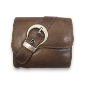 Vintage Brown Leather Wallet