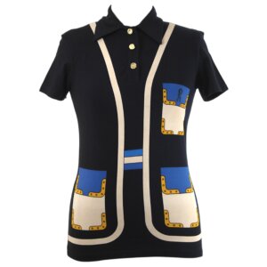 Navy Blue Fit Polo - 38