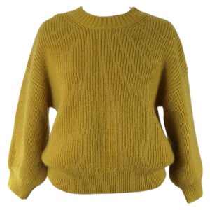 Mustard Thick Soft Sweater - XS