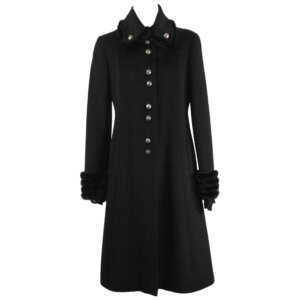 Maxi Military Fury Coat - 38