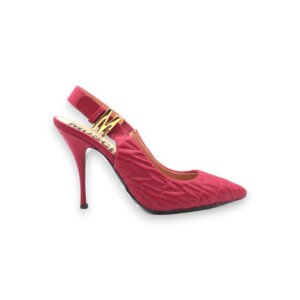 Fuchsia High Heels Slingbacks - 39