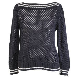 Straight Thick Crochet Sweater - 38