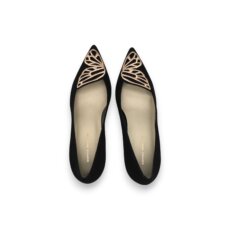 Butterfly Suede Leather Pumps - 41