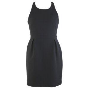 Black Fit Mini Dress - 36