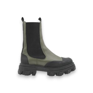 Cleated Mid ''Chelsea'' Boots - 39