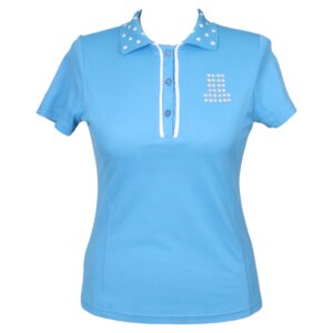 Blue Fit Cut Polo - 38