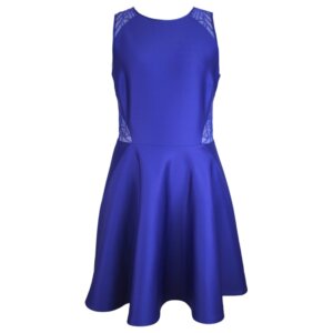 Cobalt A-Line Midi Dress - 38