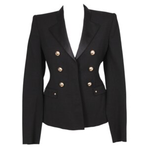Black Fit Cut Blazer - 40