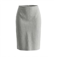Grey Linen Fit Skirt - 36