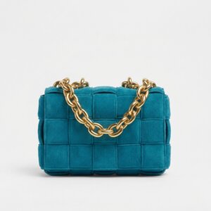 ''Cassette'' Padded Chain Bag