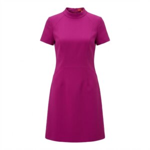 Fit Cut Midi Dress - 42
