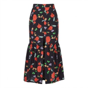 High Waisted Fit & Flare Skirt - 34