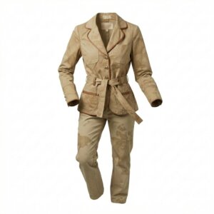 Beige Map Fit Set - 34