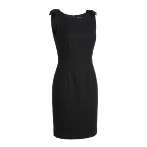 Wool Mid Fit Dress - 36