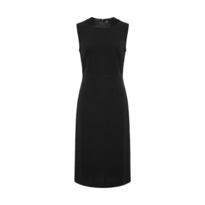 Black Fit Mid Dress - 40