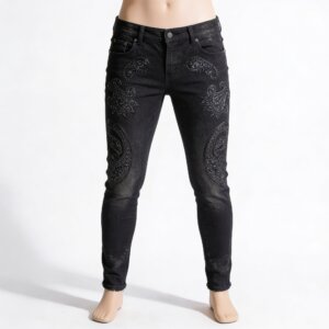Low Waist Y2K Slim Jeans - 28