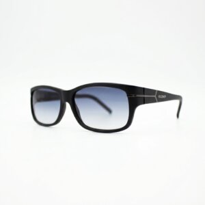 Black Mat Rectangle Sunglasses
