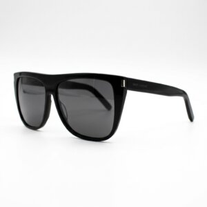 Black Thick Square Sunglasses