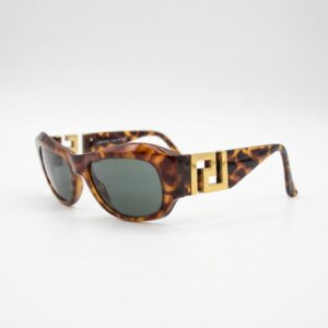 Tortoise Logoed Sunglasses