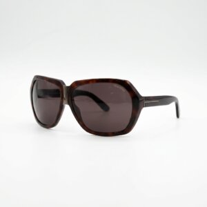 Brown Tortoise Round Sunglasses