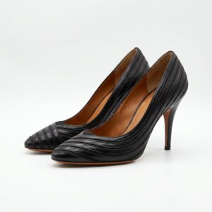 High Heel Leather Pumps - 37