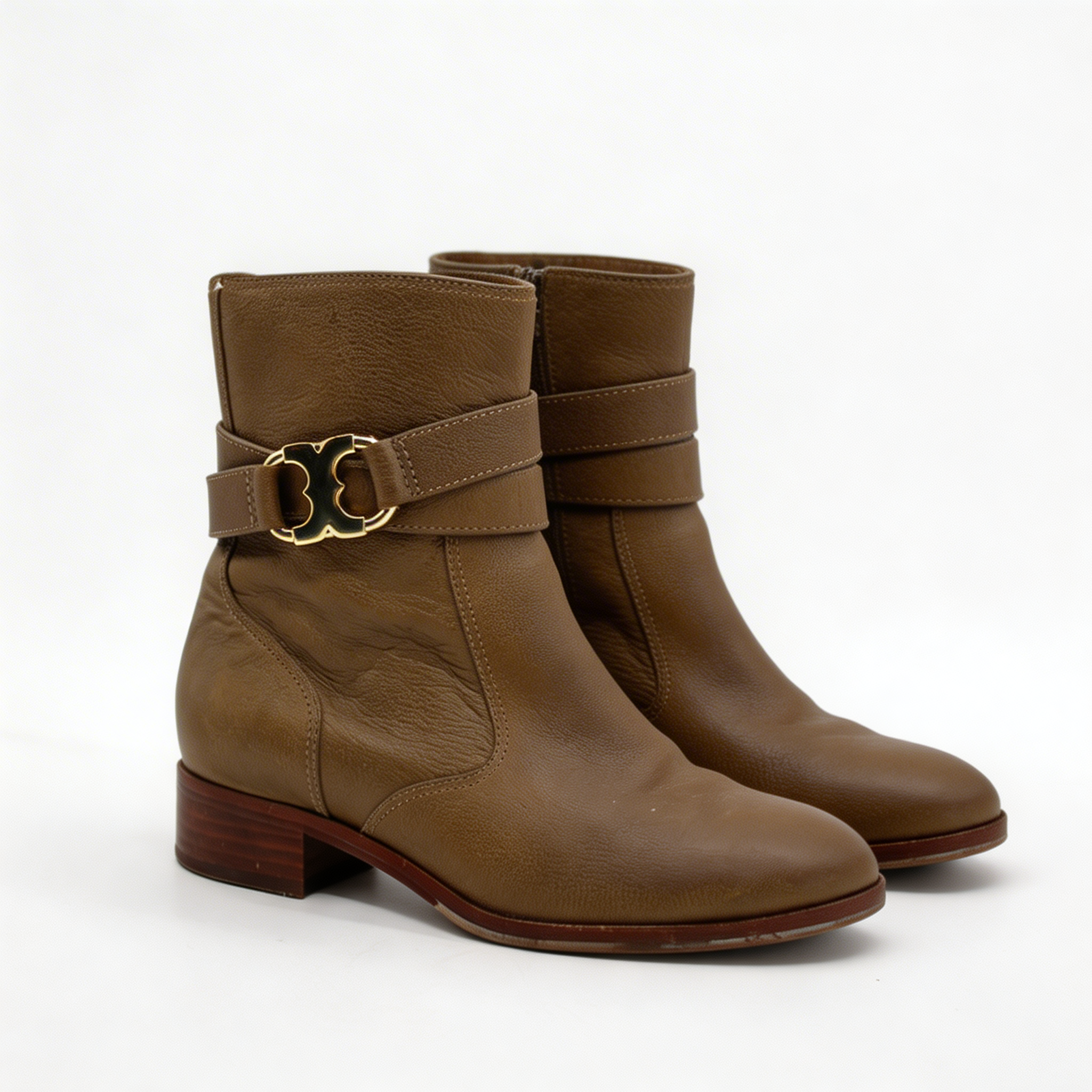 Dark Green Ankle Boots - 40