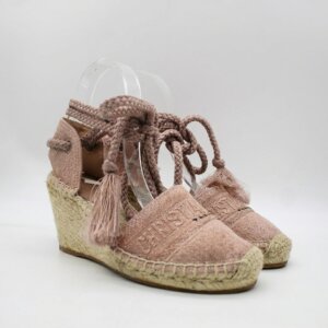 Logoed Wedge Espasdrilles - 36.5
