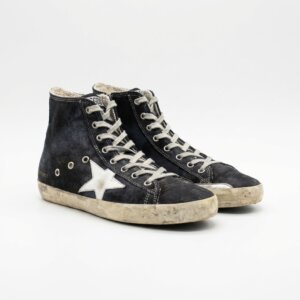 Denim Lace Up Sneakers - 40