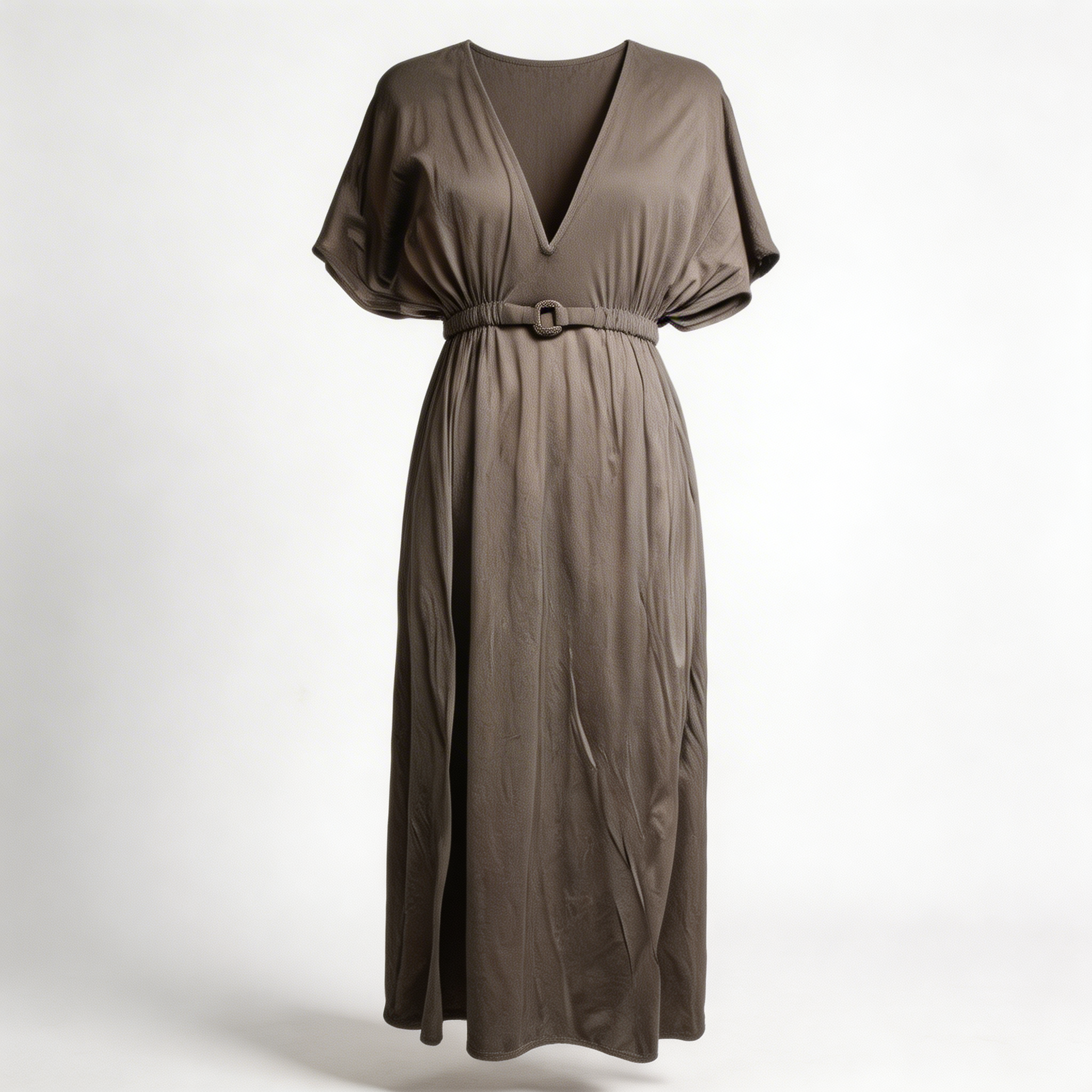 Grey Maxi Beach Dress - 38