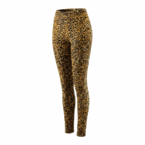 Animal Print Skinny Trousers - S