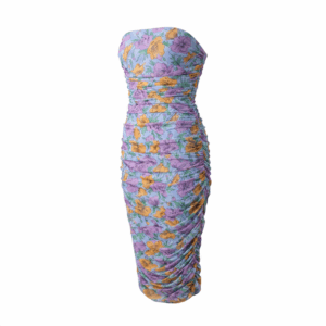 Mesh Tube Bodycon Dress - S