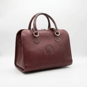 Suitcase Handle Leather Bag