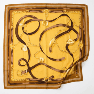 Belts & Chains Silk Scarf