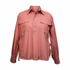 Pink Loose Cotton Blouse - 38