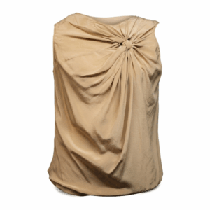 Silk Knot Sleeveless Top - S