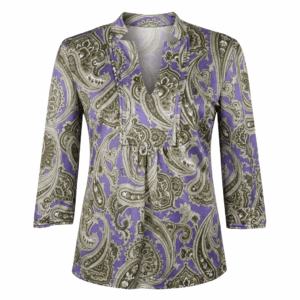 Paisley Print Loose Top - 38