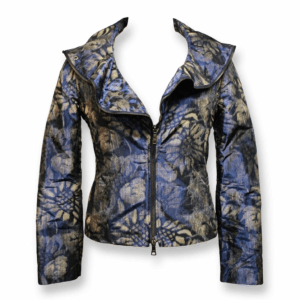 Flower Print Short Trench - 38