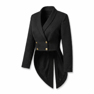 Double Breast Quilted Blazer - 42