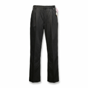 Vintage Black Straight Trousers - 40