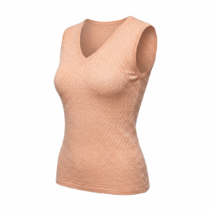 Pink Knit Fit Sleeveless Top - M