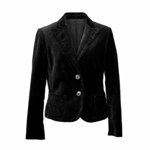 Velvet Short Fit Blazer - 38